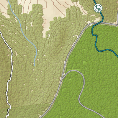 New York State Parks Blauvelt State Park Trail Map digital map