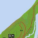 New York State Parks Fair Haven Beach State Park Trail Map digital map