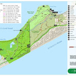 New York State Parks Hither Hills State Park Trail Map digital map