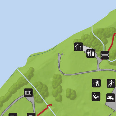 State Park Cycle Track Map State Park Ocean Parkway Bike Path Map