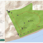 New York State Parks Shadmoor State Park Trail Map digital map