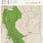 New York State Parks Stony Brook State Park Trail Map digital map