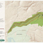 New York State Parks Whetstone Gulf State Park Trail Map digital map