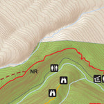 New York State Parks Whetstone Gulf State Park Trail Map digital map