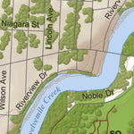 New York State Parks Wilson-Tuscarora State Park Trail Map digital map