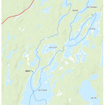 Nibiischii canot-CampingEvea digital map