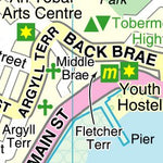 Nicolson Digital Ltd Isle of Mull Tobermory Inset digital map