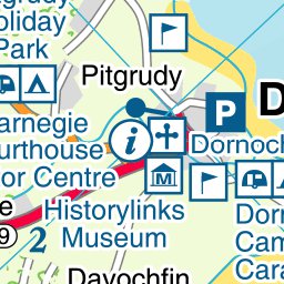 Nicolson Digital Ltd North Coast Jouney Route 10 digital map