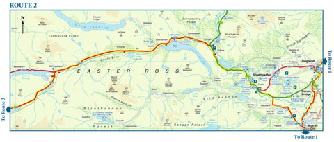 Nicolson Digital Ltd North Coast Jouney Route 2 digital map
