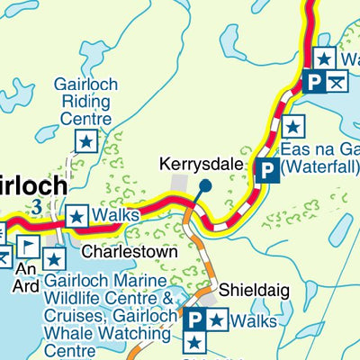 Nicolson Digital Ltd North Coast Jouney Route 4 digital map