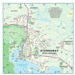 Nicolson Digital Ltd Outer Hebrides Stornway Inset digital map
