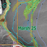 None 8452 Detailed Map #4 - Minnewaukan Flats Area of Devils Lake North Dakota digital map