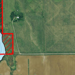 North Dakota Game and Fish Department Audubon, Lake - North Arm digital map