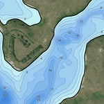 North Dakota Game and Fish Department Froelich Dam - Sioux County digital map