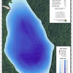 North Dakota Game and Fish Department Hooker Lake - Rolette County digital map