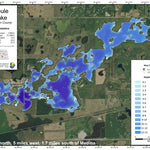 North Dakota Game and Fish Department Reule Lake - Stutsman County digital map