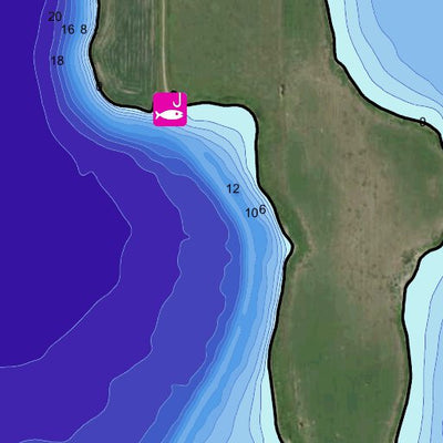 North Dakota Game and Fish Department Trautman Slough - Stutsman County digital map