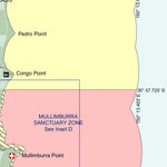 NSW Department of Primary Industries (Fisheries) Batemans Marine Park Zoning Map digital map