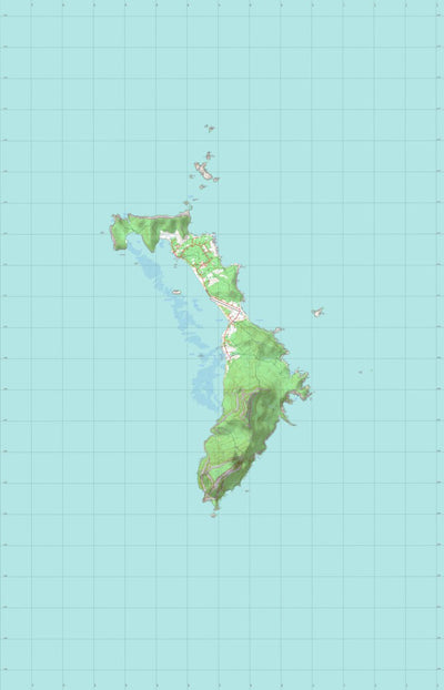 nswtopo 0735-4N LORD HOWE ISLAND digital map