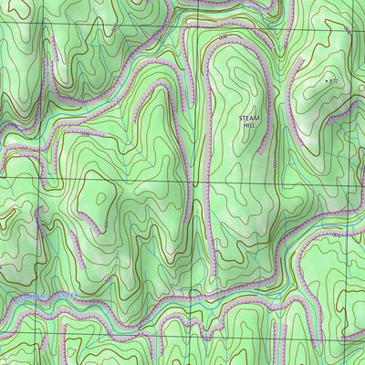 nswtopo 8931-2S WOLLANGAMBE digital map
