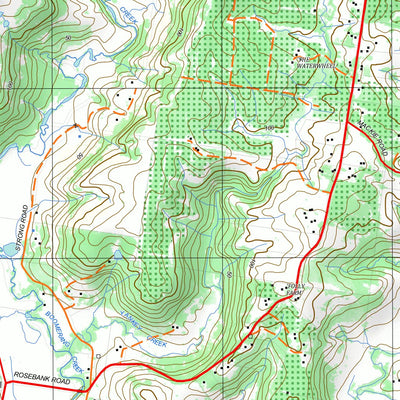 nswtopo 9540-1S DUNOON digital map