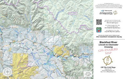 Off The Grid Maps Blackfoot River Lincoln to Clearwater Crossing digital map