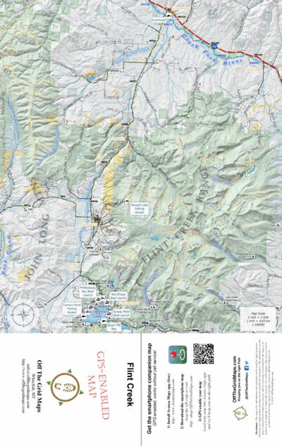 Off The Grid Maps Flint Creek digital map