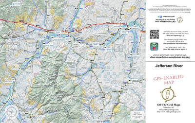 Off The Grid Maps Jefferson River digital map