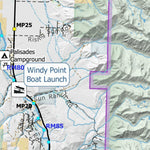 Off The Grid Maps Madison River Hebgen Dam to Ennis digital map
