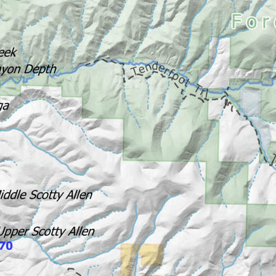 Off The Grid Maps Smith River digital map