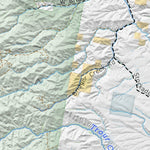 Off The Grid Maps Stillwater River digital map