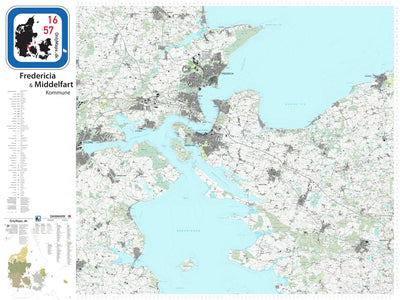 OnlyMaps.dk 16_Fredericia_kommune_DK digital map