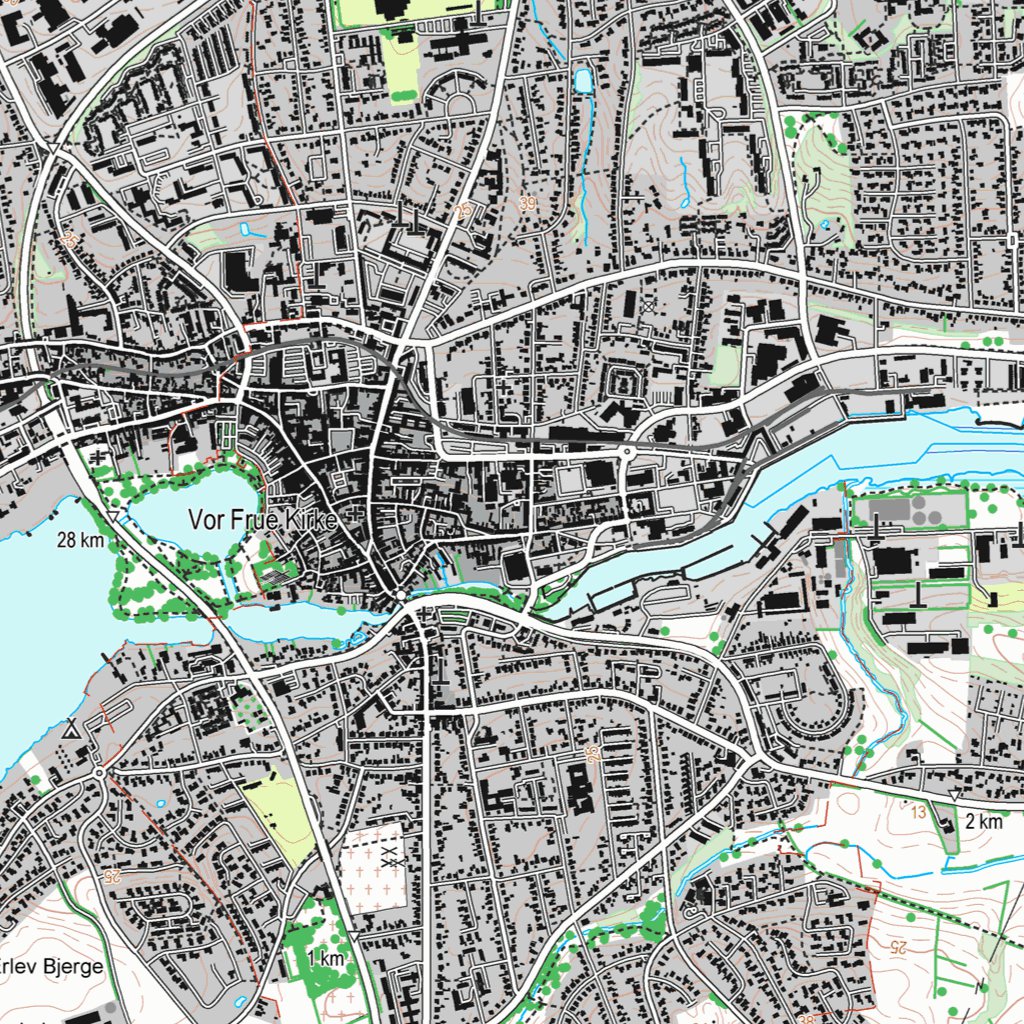28_Haderslev_kommune_DK Map by OnlyMaps.dk | Avenza Maps