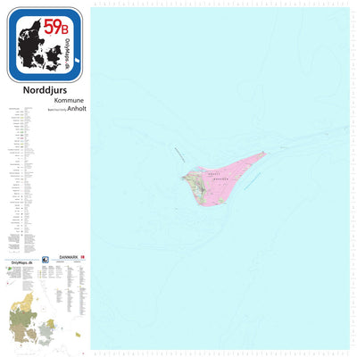 OnlyMaps.dk 59b_Norddjurs_kommune_DK digital map