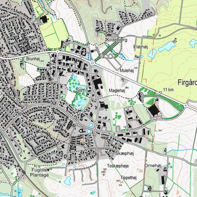 OnlyMaps.dk 75_Skanderborg_kommune_DK digital map