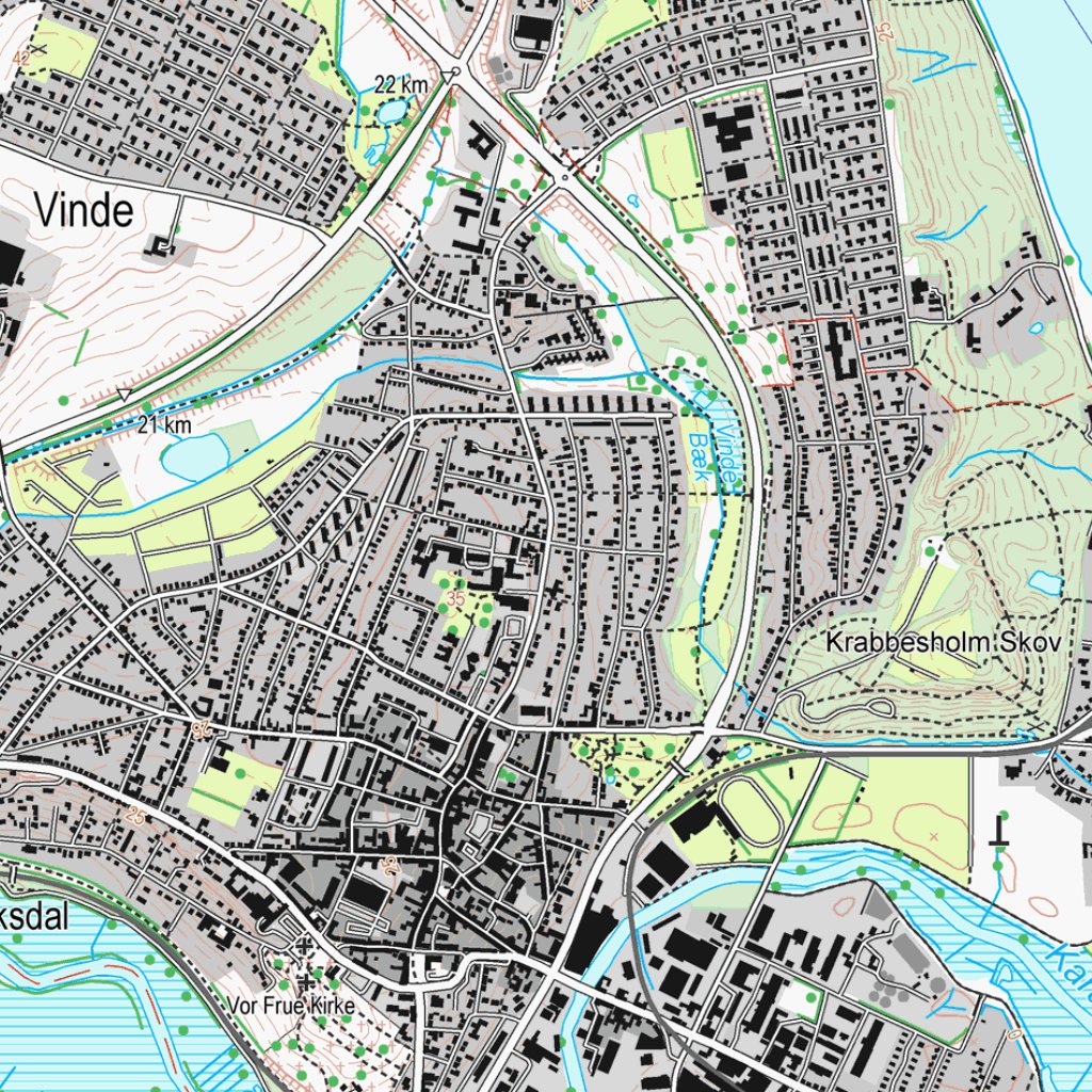 Skive 76_Skive_kommune_DK Map by OnlyMaps.dk | Avenza Maps
