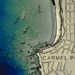 OpenDiveSites Bathyscope Dive Map: Carmel Point digital map
