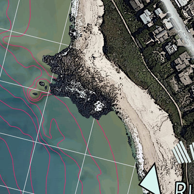 OpenDiveSites Monastery Beach and Carmel River State Park digital map