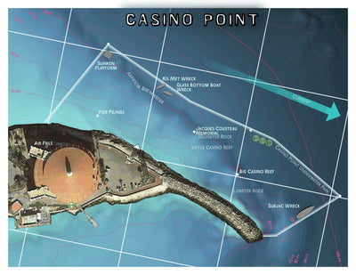 OpenDiveSites Santa Catalina Island: Casino Point digital map