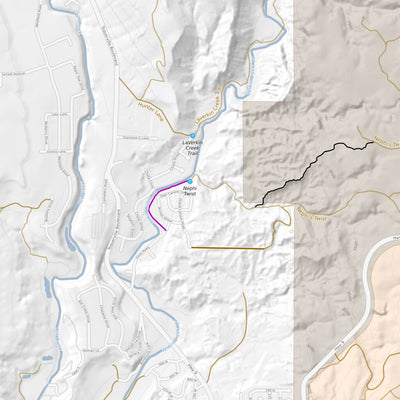 Orbital View, Inc. Hurricane (Gooseberry Mesa) Utah MTB digital map