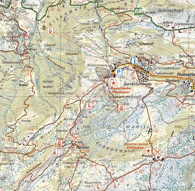 Orell Füssli Kartographie AG Flumserberg - Walensee North bundle exclusive