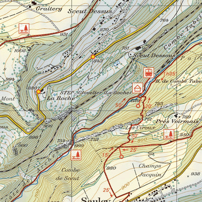 Orell Füssli Kartographie AG Franches-Montagnes Freiberge North bundle exclusive