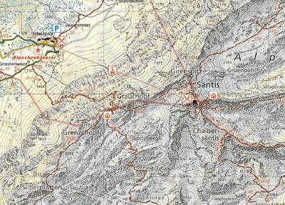 Orell Füssli Kartographie AG Obertoggenburg-Alpstein North bundle exclusive