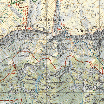 Orell Füssli Kartographie AG Obertoggenburg-Alpstein South bundle exclusive