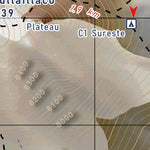 Orientación CABA Llullaillaco 1:25.000 digital map