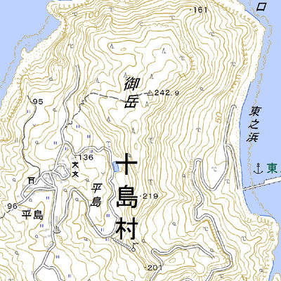 Pacific Spatial Solutions, Inc. 442944 Kagoshima, Toshima-mura digital map