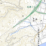Pacific Spatial Solutions, Inc. 493106 古江 （ふるえ Furue）, 地形図 digital map