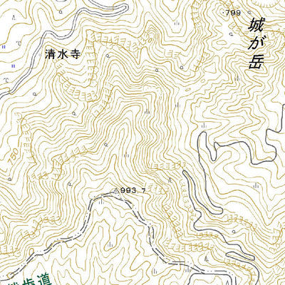 Pacific Spatial Solutions, Inc. 493110 肥後吉田 （ひごよしだ Higoyoshida）, 地形図 digital map