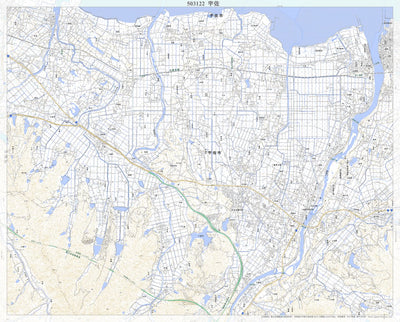 Pacific Spatial Solutions, Inc. 503122 宇佐（うさ Usa）, 地形図 digital map