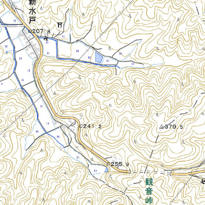 Pacific Spatial Solutions, Inc. 523553 園部（そのべ Sonobe）, 地形図 digital map